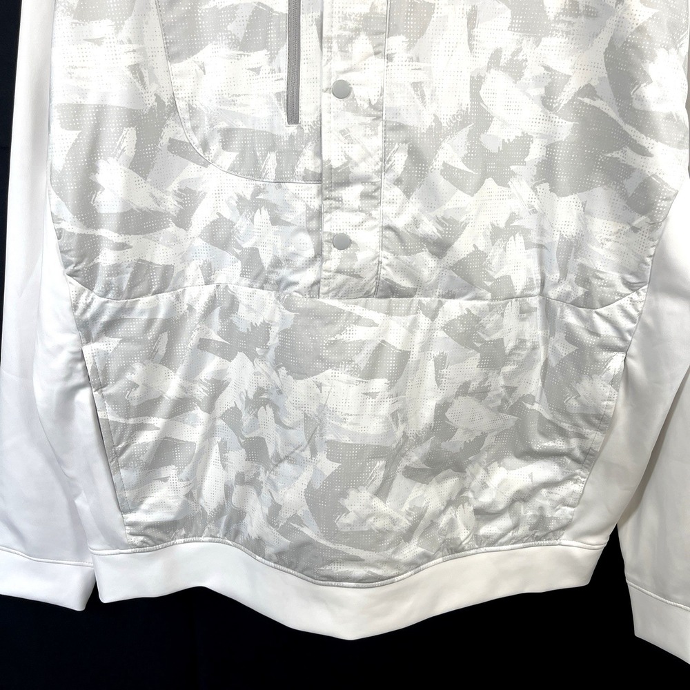 Peter Millar Mens Weld Brushstroke Camo Half Snap Hoodie Size XL  Crown Sport - Picture 11 of 16